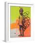 Butterfly people-Aaron Bevan-Bailey-Framed Giclee Print