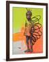 Butterfly people-Aaron Bevan-Bailey-Framed Giclee Print