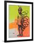 Butterfly people-Aaron Bevan-Bailey-Framed Giclee Print