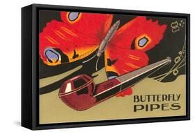 Butterfly Pipes-null-Framed Stretched Canvas