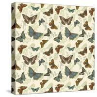 Butterfly Plate-Jean Plout-Stretched Canvas