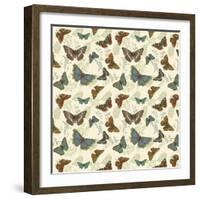 Butterfly Plate-Jean Plout-Framed Giclee Print