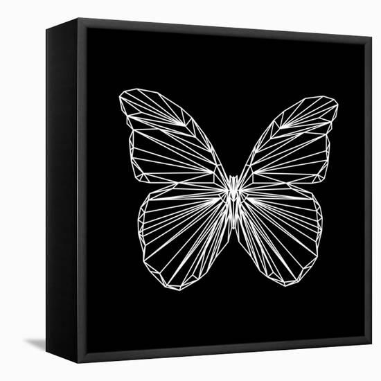 Butterfly Polygon-Lisa Kroll-Framed Stretched Canvas