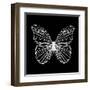 Butterfly Polygon-Lisa Kroll-Framed Art Print