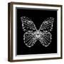 Butterfly Polygon-Lisa Kroll-Framed Art Print