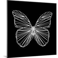 Butterfly Polygon-Lisa Kroll-Mounted Art Print