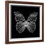 Butterfly Polygon-Lisa Kroll-Framed Art Print