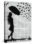 Butterfly Rain-Loui Jover-Stretched Canvas