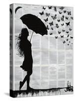 Butterfly Rain-Loui Jover-Stretched Canvas