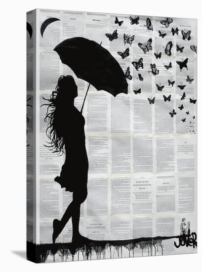 Butterfly Rain-Loui Jover-Stretched Canvas