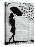 Butterfly Rain-Loui Jover-Stretched Canvas