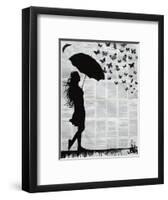 Butterfly Rain-Loui Jover-Framed Art Print