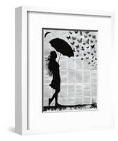 Butterfly Rain-Loui Jover-Framed Art Print