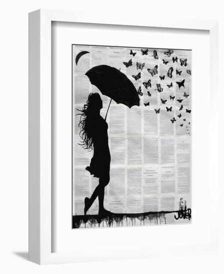 Butterfly Rain-Loui Jover-Framed Art Print