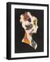 Butterfly Silhouette I-Wild Apple Portfolio-Framed Art Print