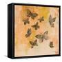 Butterfly Silhouettes II-Silvia Vassileva-Framed Stretched Canvas