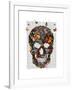 Butterfly Skull-Fab Funky-Framed Art Print