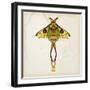 Butterfly Study I-Melissa Wang-Framed Art Print