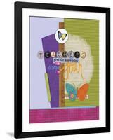 Butterfly Teacher 1-Holli Conger-Framed Giclee Print