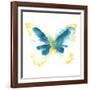 Butterfly Traces III-June Vess-Framed Art Print