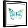 Butterfly Traces IV-June Vess-Framed Art Print