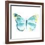 Butterfly Traces IV-June Vess-Framed Art Print