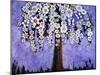 Butterfly Tree Print-Blenda Tyvoll-Mounted Art Print