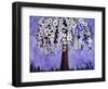 Butterfly Tree Print-Blenda Tyvoll-Framed Art Print