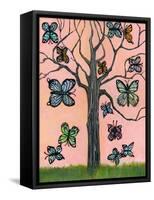 Butterfly Tree-null-Framed Stretched Canvas