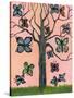 Butterfly Tree-null-Stretched Canvas