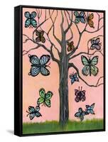 Butterfly Tree-null-Framed Stretched Canvas