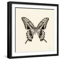 Butterfly VI BW Crop-Debra Van Swearingen-Framed Art Print