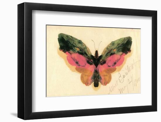 Butterfly-Albert Bierstadt-Framed Premium Giclee Print