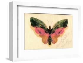 Butterfly-Albert Bierstadt-Framed Premium Giclee Print