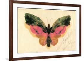 Butterfly-Albert Bierstadt-Framed Premium Giclee Print