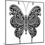 Butterfly-worksart-Mounted Art Print