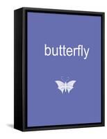 Butterfly-Jan Weiss-Framed Stretched Canvas