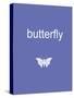 Butterfly-Jan Weiss-Stretched Canvas