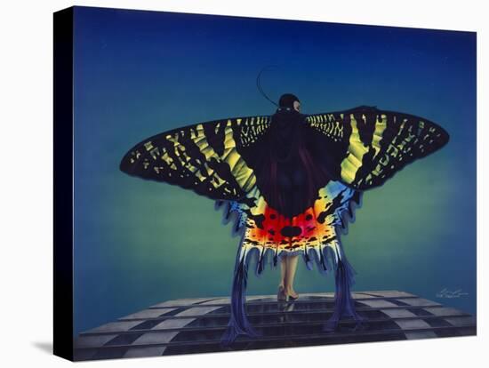 Butterfly-Kirk Reinert-Stretched Canvas