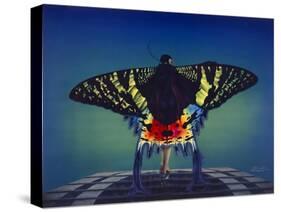 Butterfly-Kirk Reinert-Stretched Canvas