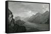 Buttermere and Crummock Water, Lake District-J Farington-Framed Stretched Canvas