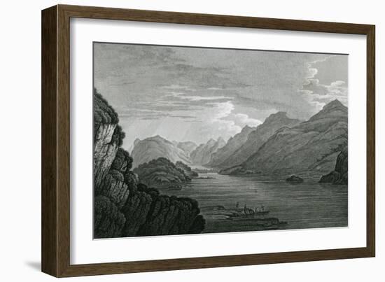 Buttermere and Crummock Water, Lake District-J Farington-Framed Art Print