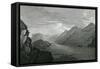 Buttermere and Crummock Water, Lake District-J Farington-Framed Stretched Canvas