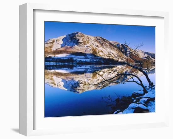 Buttermere in Winter, Lake District, Cumbria, England, UK-Neale Clarke-Framed Photographic Print