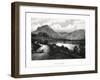 Buttermere, Lake District, Cumbria, 1896-null-Framed Giclee Print