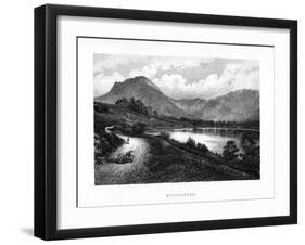 Buttermere, Lake District, Cumbria, 1896-null-Framed Giclee Print