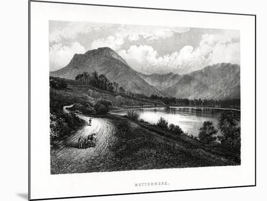 Buttermere, Lake District, Cumbria, 1896-null-Mounted Giclee Print