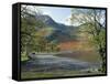 Buttermere, Lake District National Park, Cumbria, England, United Kingdom-Roy Rainford-Framed Stretched Canvas