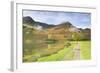 Buttermere Lake, Lake District National Park, Cumbria, England, United Kingdom, Europe-Markus Lange-Framed Photographic Print