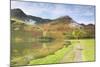 Buttermere Lake, Lake District National Park, Cumbria, England, United Kingdom, Europe-Markus Lange-Mounted Photographic Print